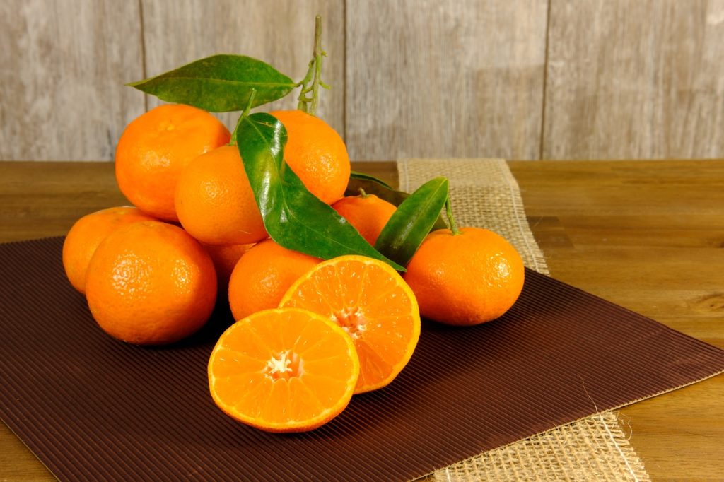 tangerines, clementines, oranges