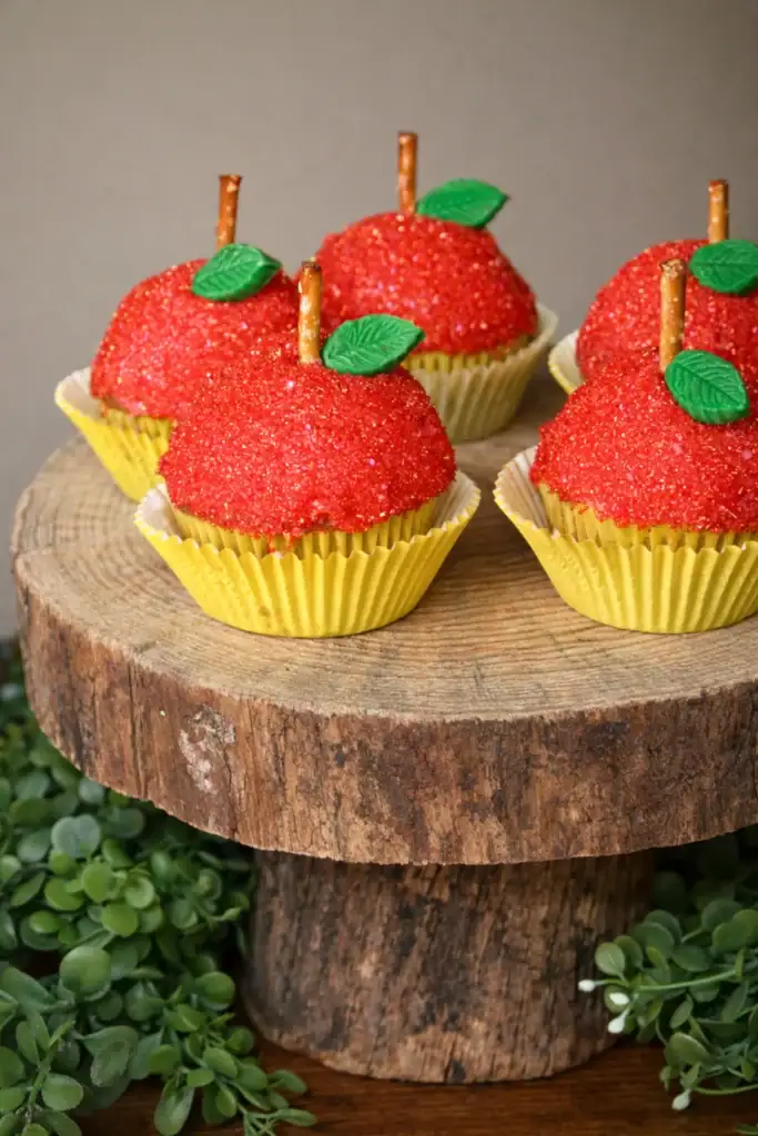 Poison Apple Cupcakes Snow White Dessert
