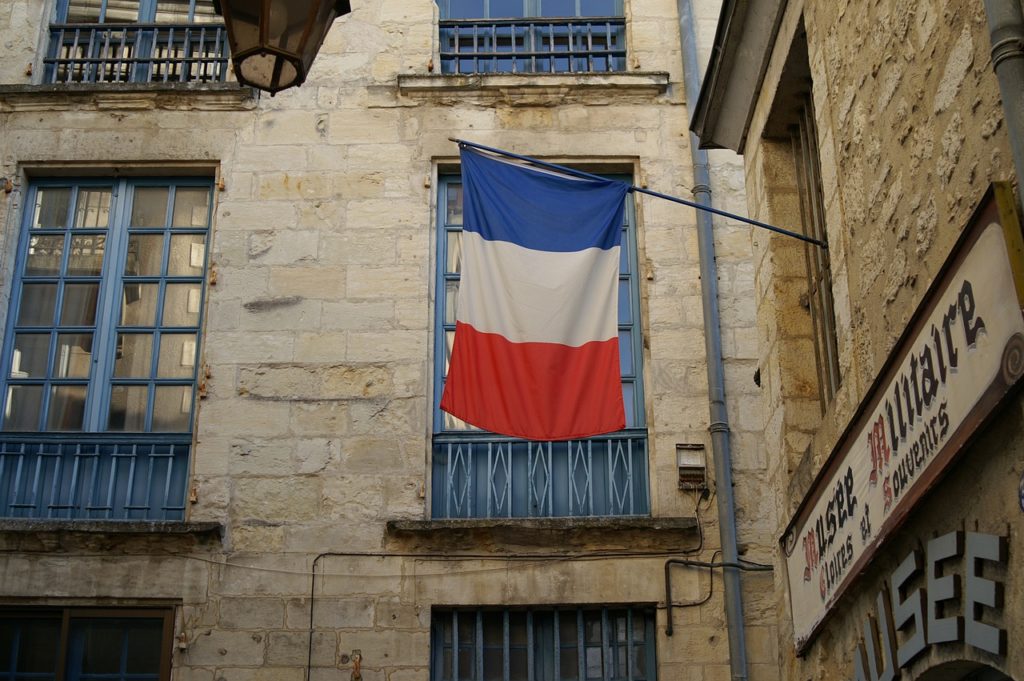 france, flag, paris