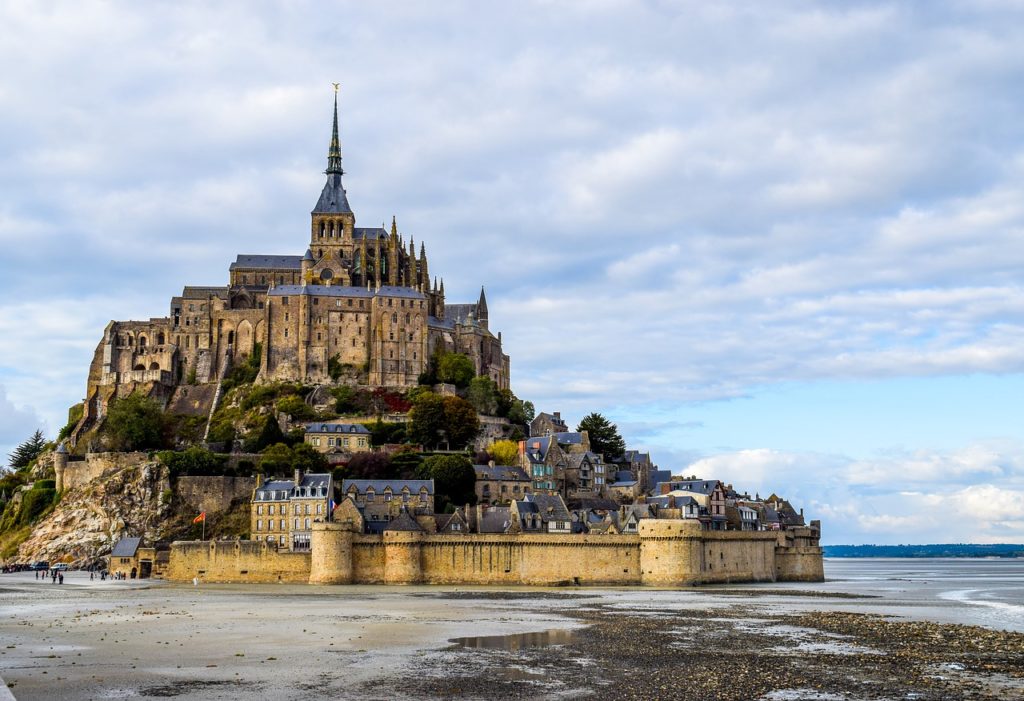 mont saint michel, abbey, saint michel