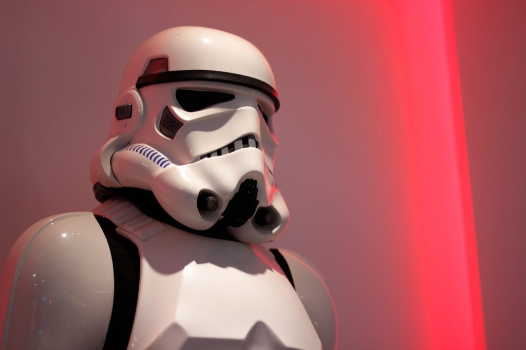 stormtrooper, star wars, red