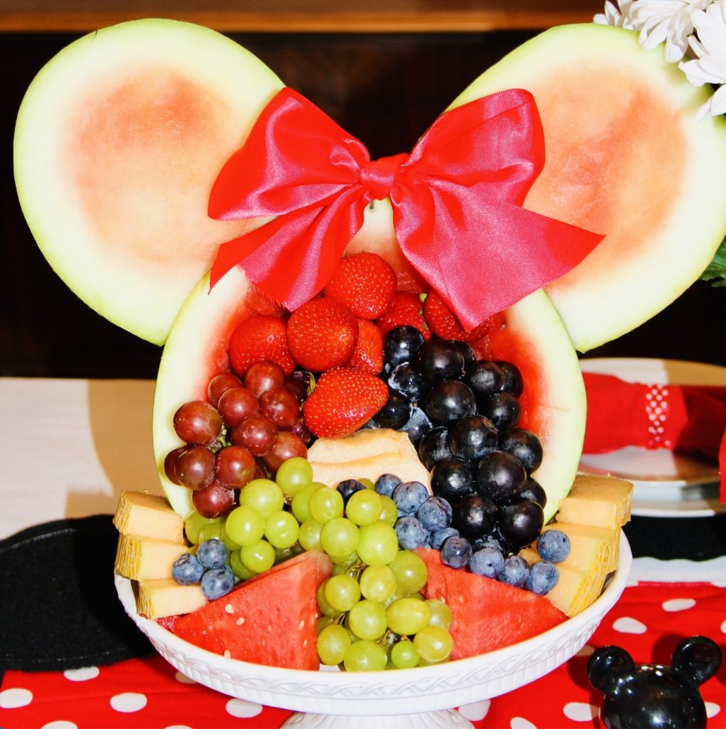 Minnie Mouse Fruit Bowl - Pixie Dust & Posies