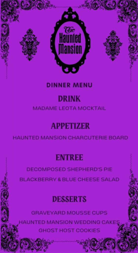 disney haunted mansion party