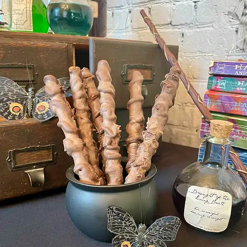Harry Potter Chocolate Caramel Wands