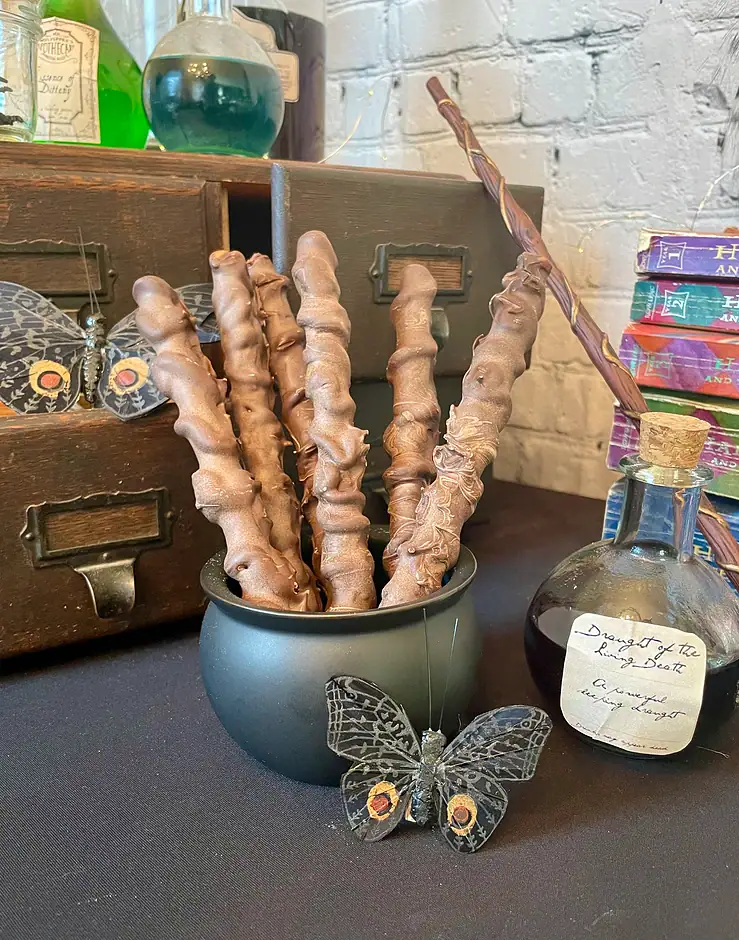 Harry Potter Chocolate Caramel Wands